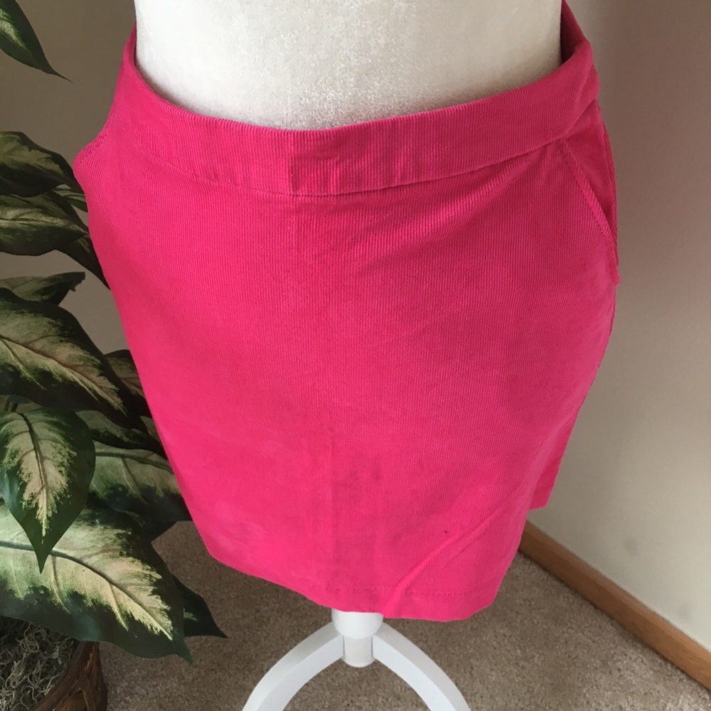 H&M Corduroy Pink Mini Skirt